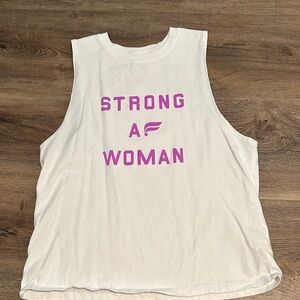 Strong AF Woman Muscle Tee